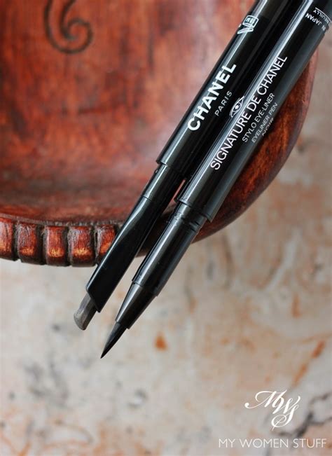 chanel signature de chanel eyeliner|chanel stylo waterproof eyeliner.